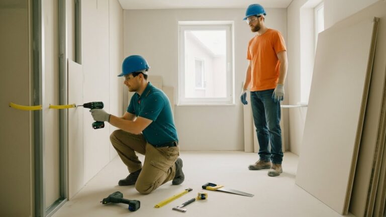 TÉCNICAS PARA INSTALAÇÃO DE GESSO ACARTONADO (DRYWALL) – PAREDE E FORRO