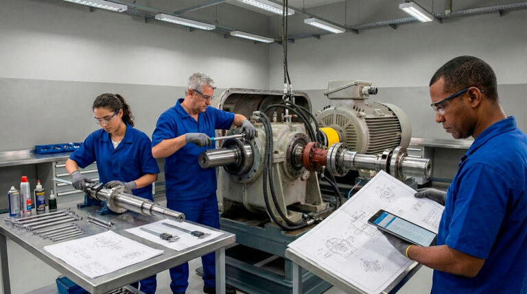 MECÂNICO DE MANUTENÇÃO DE MÁQUINAS INDUSTRIAIS