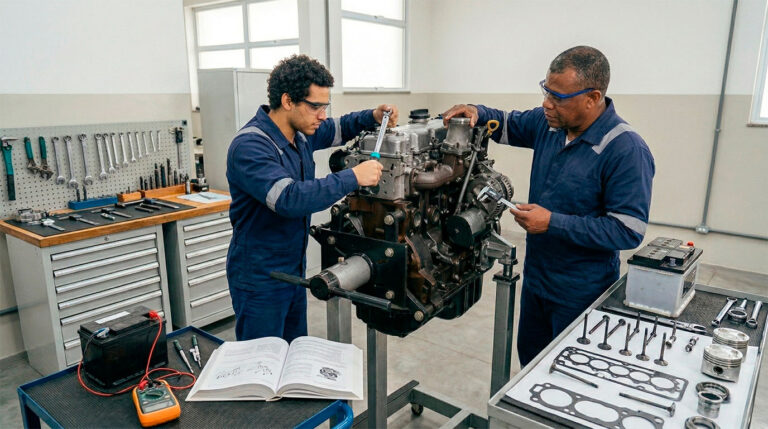 MECÂNICO DE MANUTENÇÃO EM MOTORES DIESEL