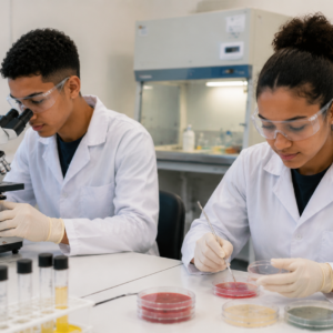 AUXILIAR DE MICROBIOLOGIA