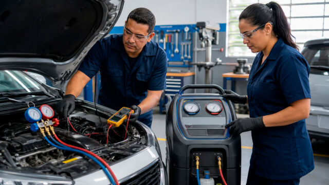 MANUTENÇÃO E DIAGNÓSTICO EM SISTEMAS DE CLIMATIZAÇÃO AUTOMOTIVA